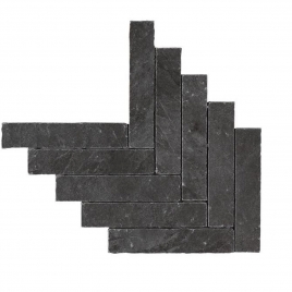 Mosaïque d’anthracite d’Ardesie 44,9x61,6 (Boîte 0,67 m2)