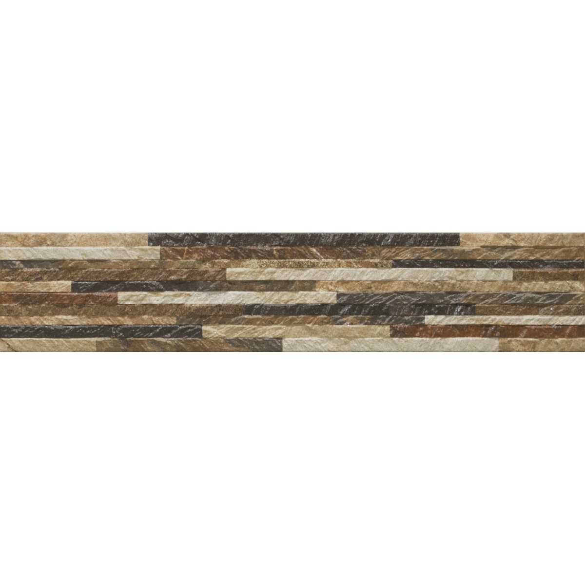 Tebas Brown 10x50 (Schachtel mit 0,75 m²) - Azulejos el Mijares