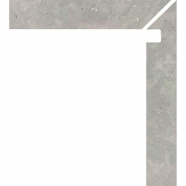 Zanquin Derecho Elba 1859 Gris 7.5x50 (Caja 8 piezas)