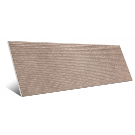 Pedra Art Estruturato Xilogravura 3D Moka 40x120 (Caixa 2,40 m2)