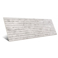 Terrazzo blanc cannelé 40x120 (Boîte 1,44 m2)