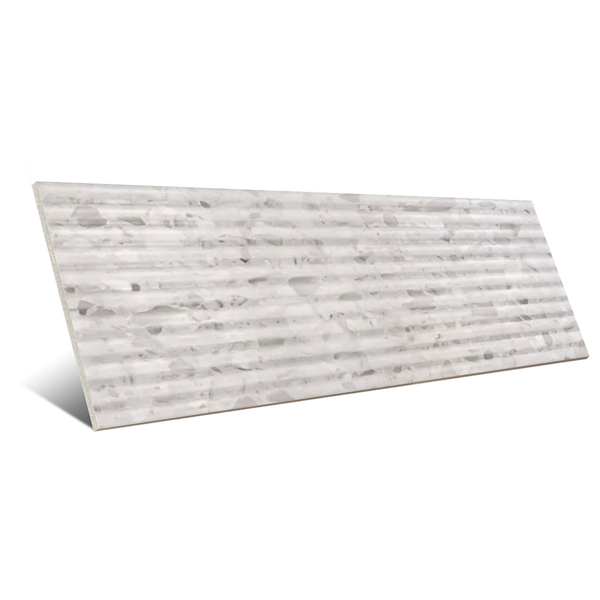 Terrazzo Branco Canelado 40x120 (Caixa 1,44m2)