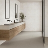 Baño con revestimiento Ikon Snow 60x120 (Caja 2.16m2)
