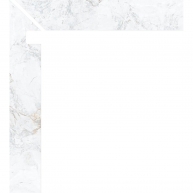 Esquerda Zanquin Iguazú 1865 Branco 7,5x50 (Caixa 8 peças)