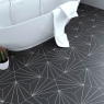 Baño con Venus Black 28.5x33 (Caja 1m2)