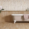 Bathroom with Gaia Deco Sand coating 15x45 (Box 1.08m2)