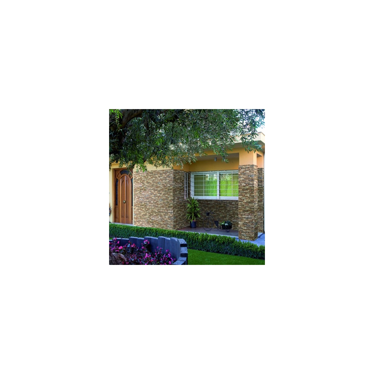 Esparta Gray Steinkacheln (m2) grau