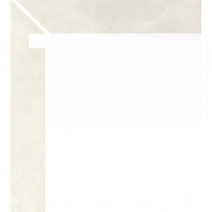 Gauche Zanquin Newark 1860 Blanc 7,5x50 (Boîte 8 pièces)