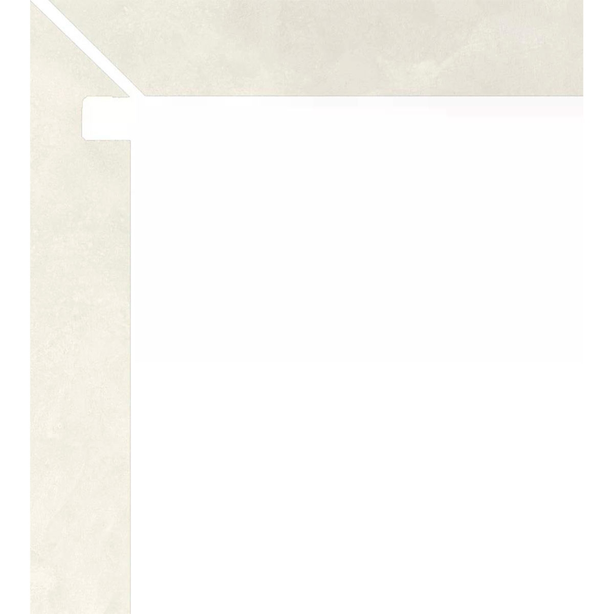 Zanquin Izquierdo Newark 1860 White 7.5x50 (Caja 8 piezas)