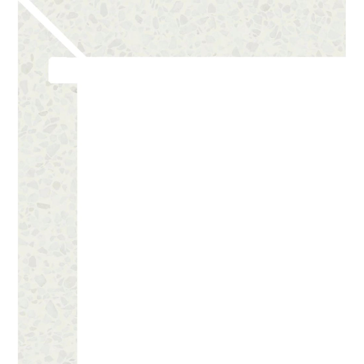 Esquerda Zanquin Obi 1855 Branco 7,5x50 (Caixa 8 peças)