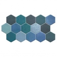 Hex Aquamarine 26,5x51 (Caja 0,95m2)