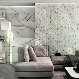 Foto de Calacatta Gold Eclipse 33x33 (Caja 0.89m2)