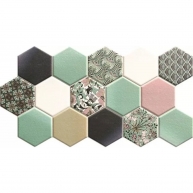 Hex Nouveau Green 26,5x51 (Caja 0,95m2)