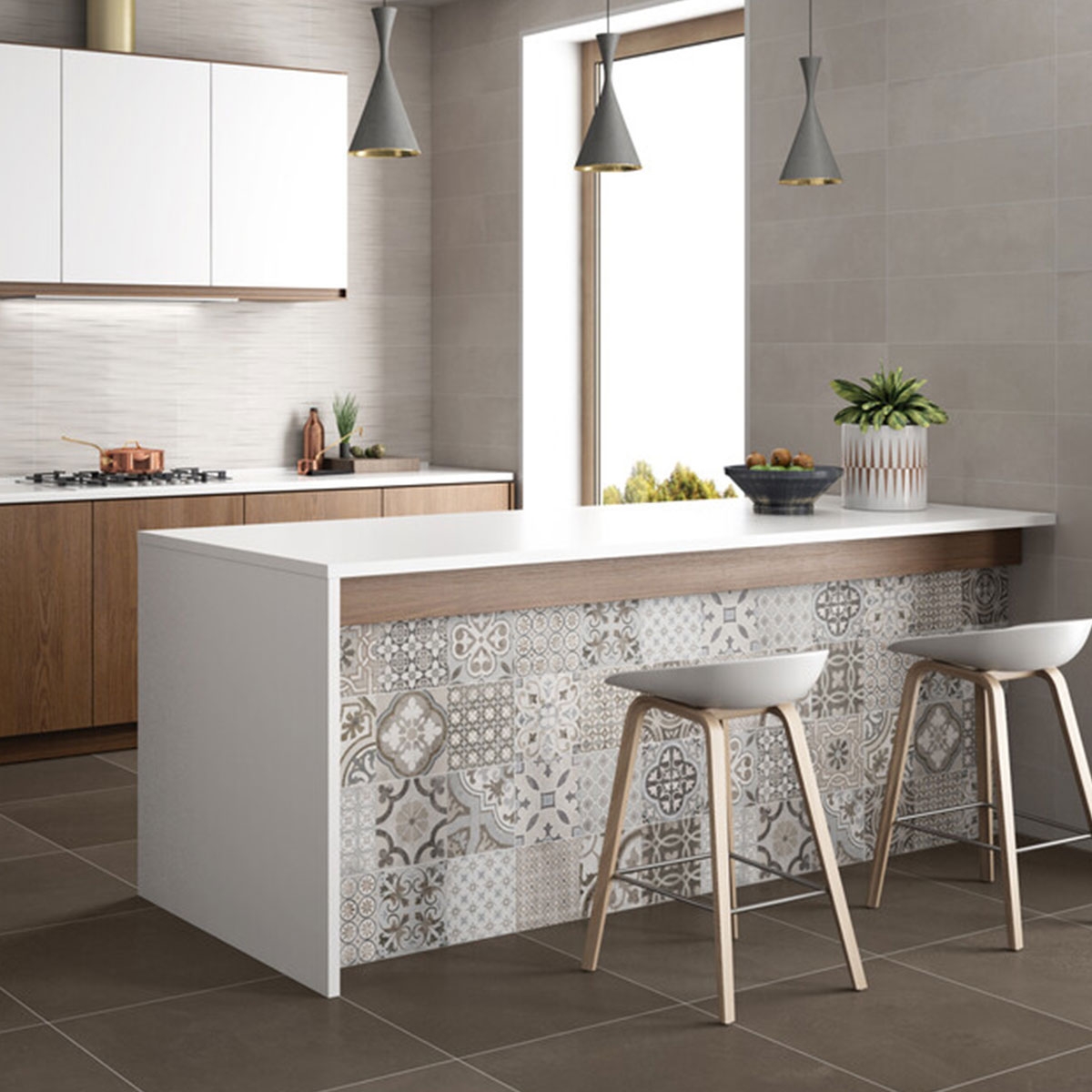 Interior con revestimiento Laval Decor 20x60