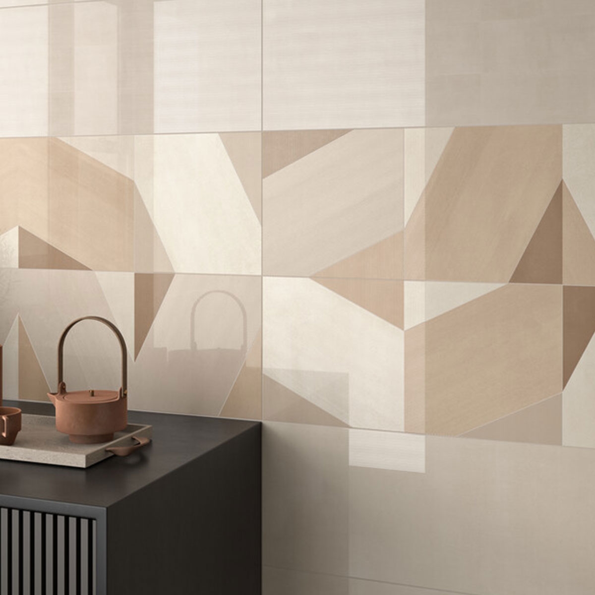 Interior with Le Giare Natural 30x90 coating