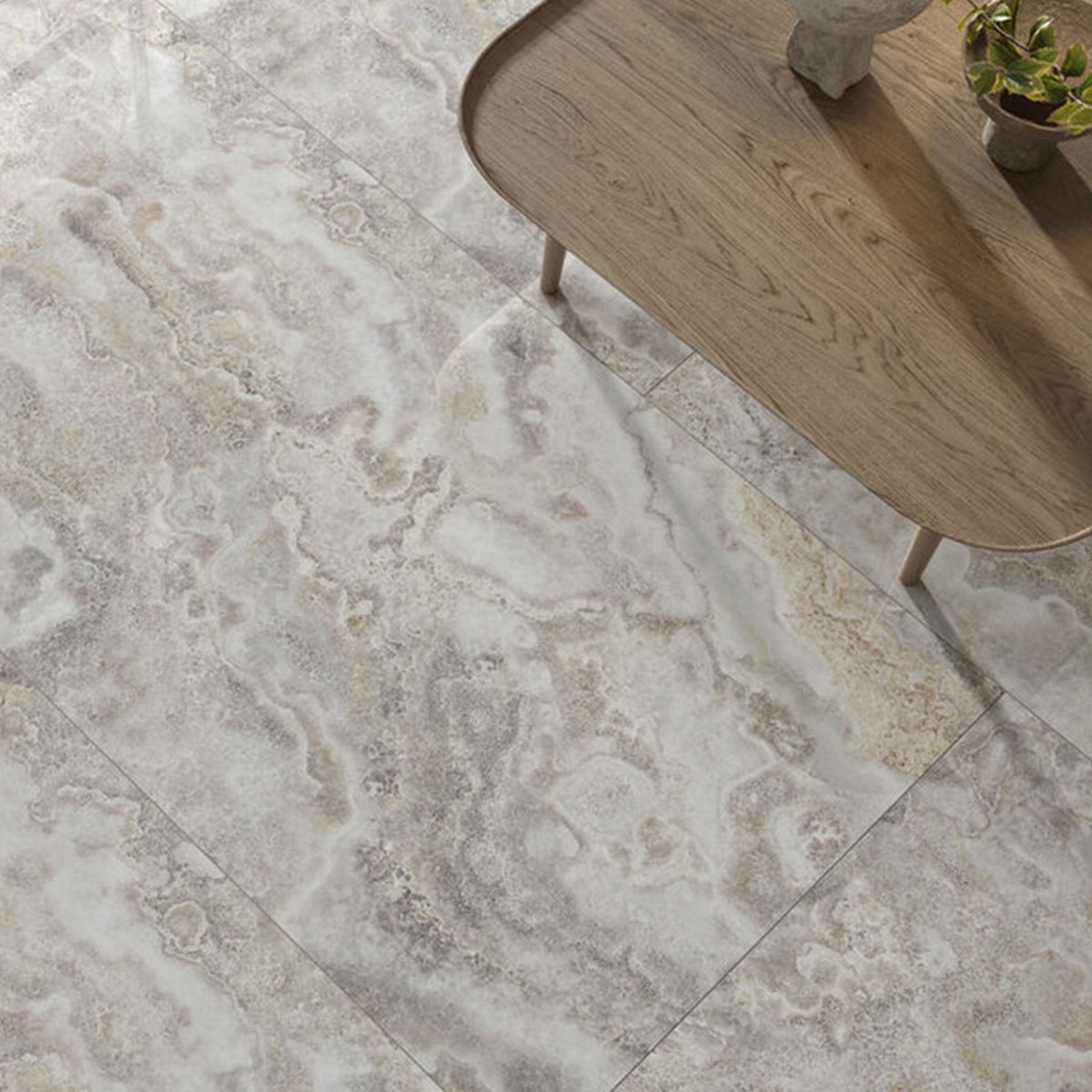 Pavimento imitación mármol Linz White 60x120