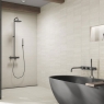 Baño con revestimiento Lisbon Sand 30x75