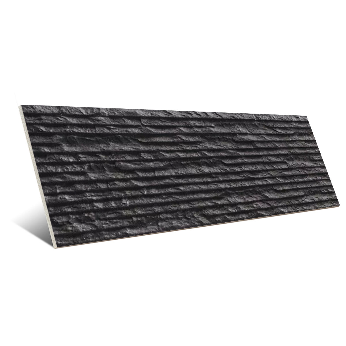 Iguazu Wall Noir 21x63 (Boîte 0,93 m2)