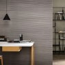 Interior con revestimiento Materika Wave 3D Antracite 40x120