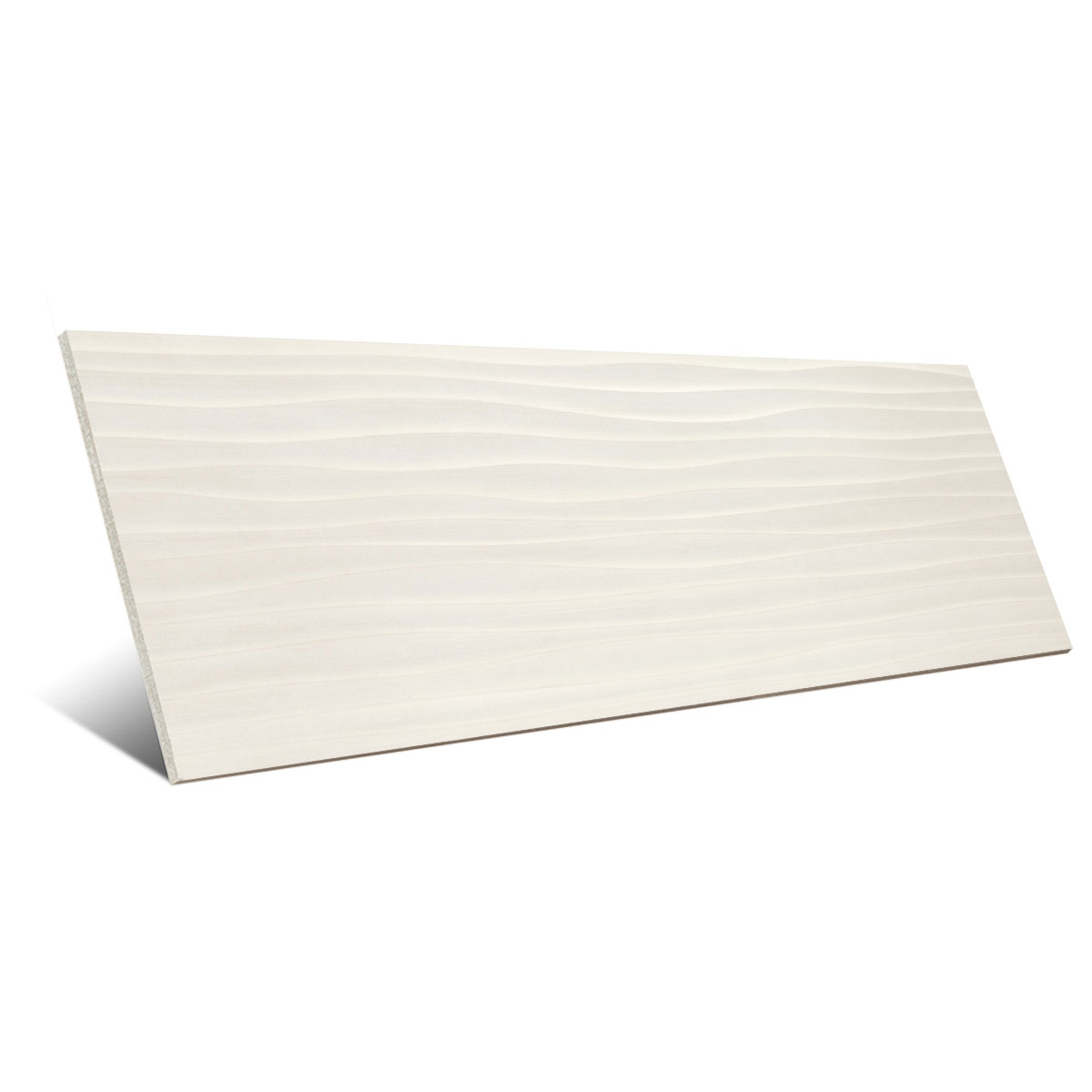 Materika Wave 3D blanc cassé 40x120 (Boîte 2,40 m2)