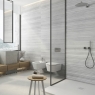 Baño con revestimiento Makalu Grey 40x120