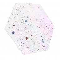 Confeti White 56x48.5 (Caja 1.2m2)