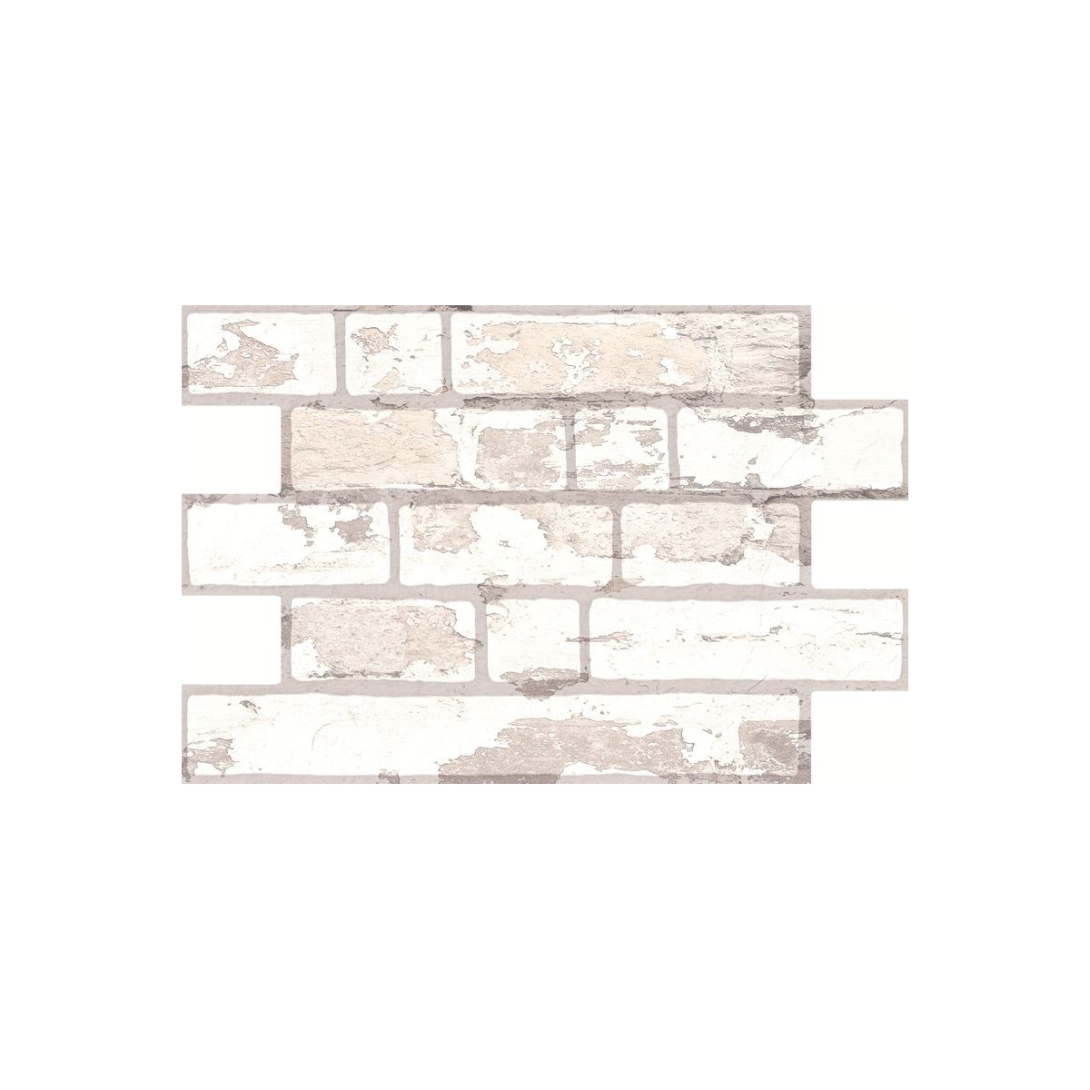 Telhas Velhas de Tijolo Branco Caravista (Caixa de 1,31 m2) Branco Bestile