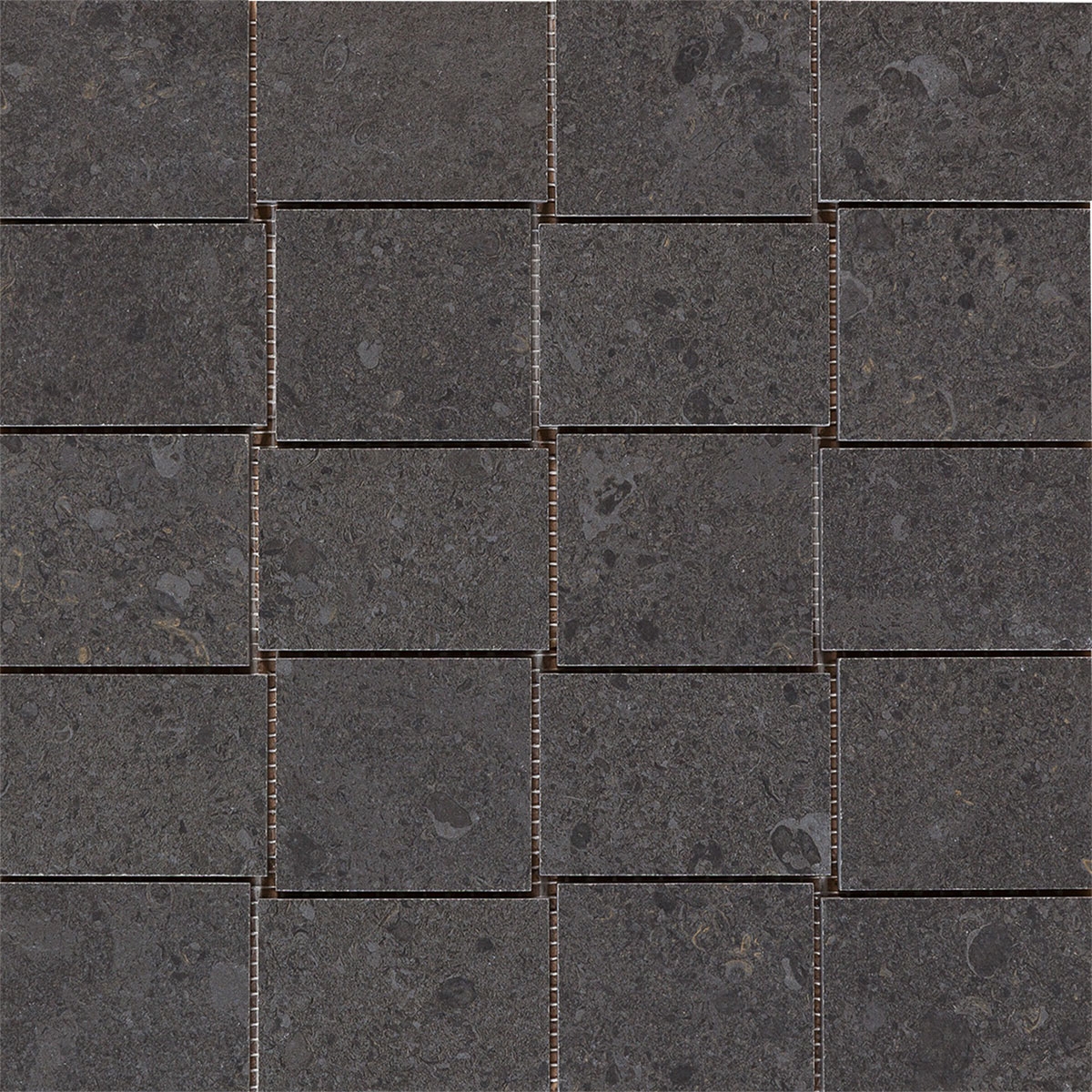 Mystone Grey Fleury Mosaik Nero 30x30 (Box 0,36 m²)