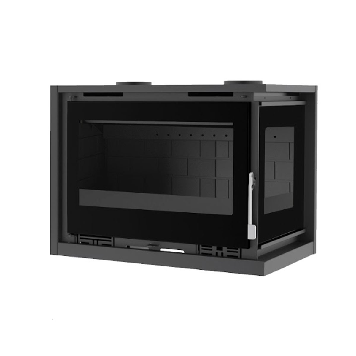 Insertable de leña para esquina IT-182 DFK de FM calefacción