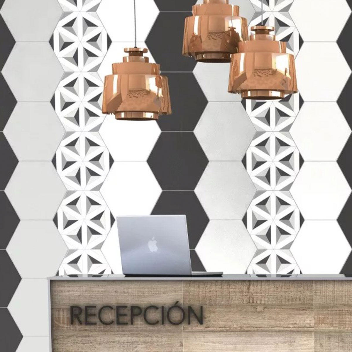 Interior con revestimiento Malmoe 28,5x33 (1,00m2)