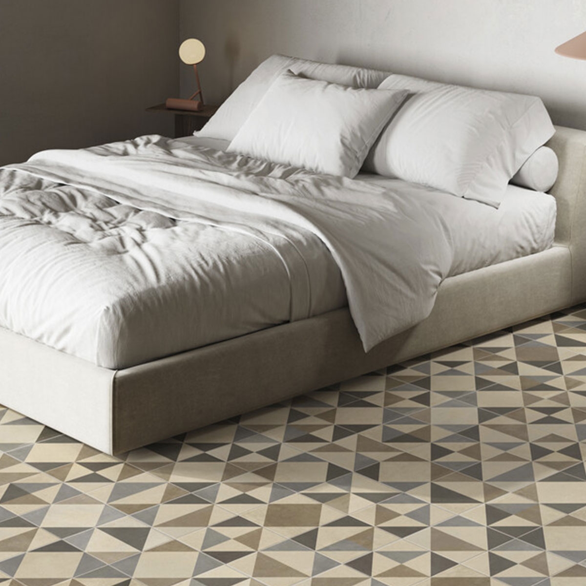 Interior con pavimento Ornament Pattern 60x60