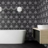 Baño con Revestimiento Osaka Black 28.5x33