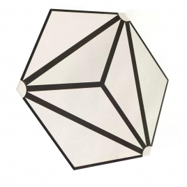 Osaka White 28.5x33 (Caja 1m2)