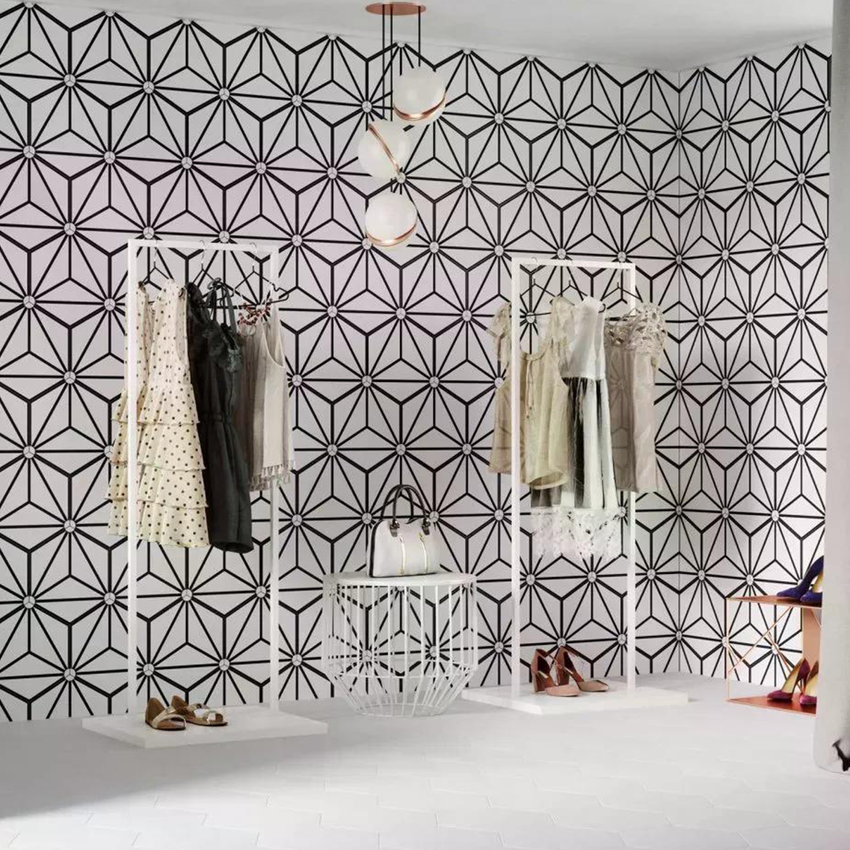 Boutique con Revestimiento Osaka White 28.5x33