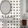 Baño con Revestimiento Oxford Negro 33x33