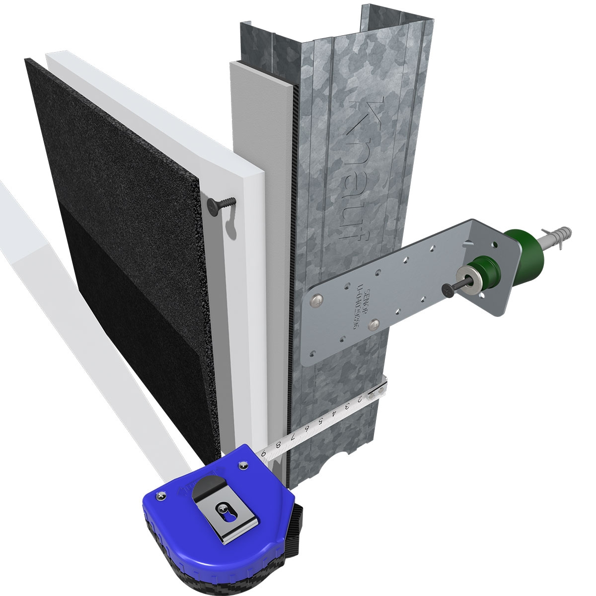Acoustic Shock Absorber SE-3800/TD1 + TA Green