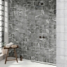 Baño con revestimiento Sabine Grey 15x15