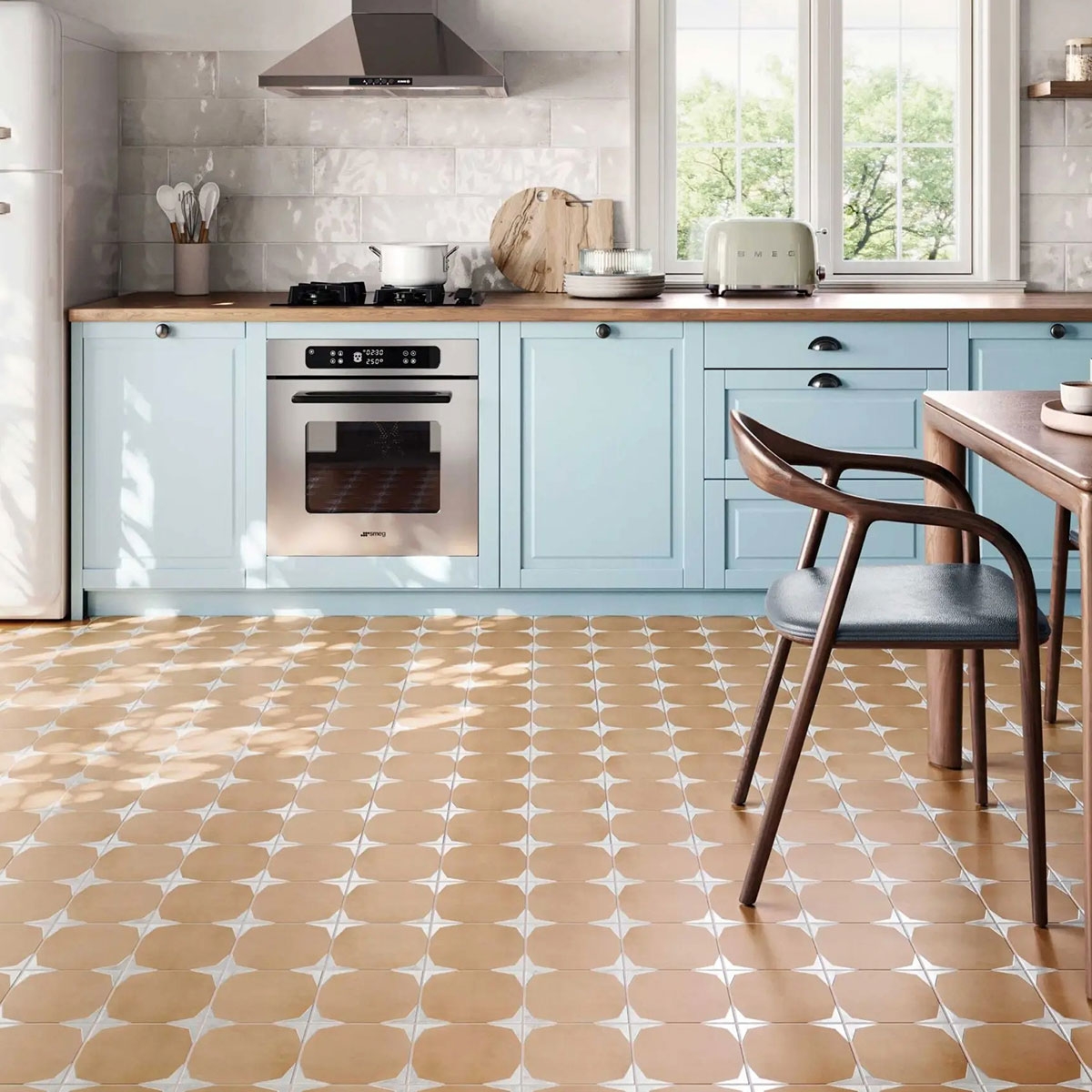 Terra Star Küche mit Bodenbelag 15x45 (Box 1,08 m²)