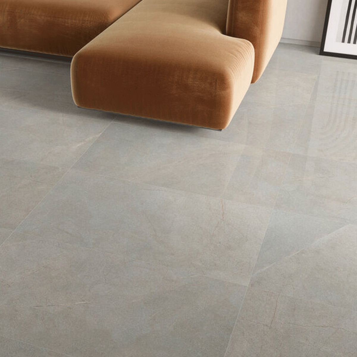 Innenraum mit Serra Grey Poliertem Boden 60x120