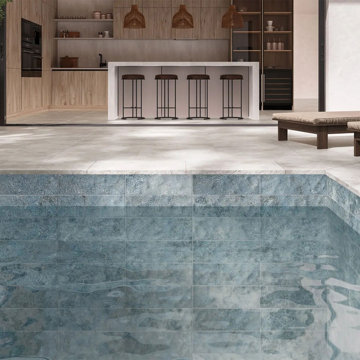 Piscine Sanur Aqua 15x45 avec revêtement