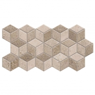 Rhombus Stone Taupe 26,5x51 (Caja 0,95m2)