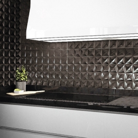 Foto de Delta Antracita 33x33 (Caja 0.89m2)