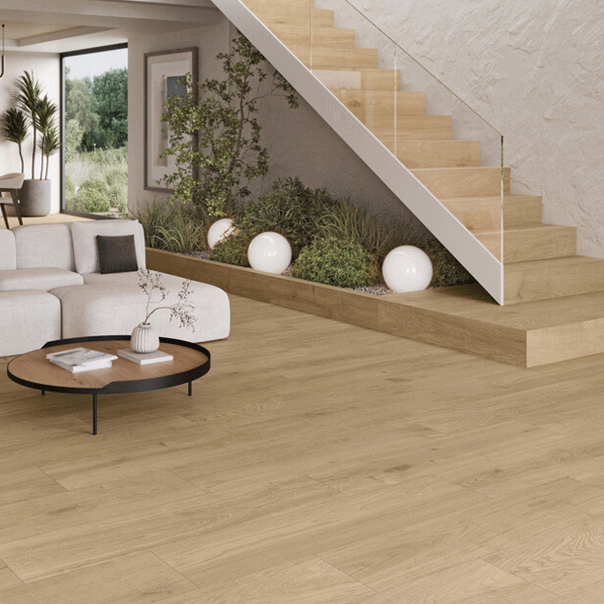 Interior with Verne Oak flooring 30x120 (Box 1.80m2)