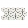 Rhombus Snow 26.5x51 (Caja 0.95m2)