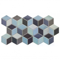 Rhombus Blue 26.5x51 (Caja 0.95m2)