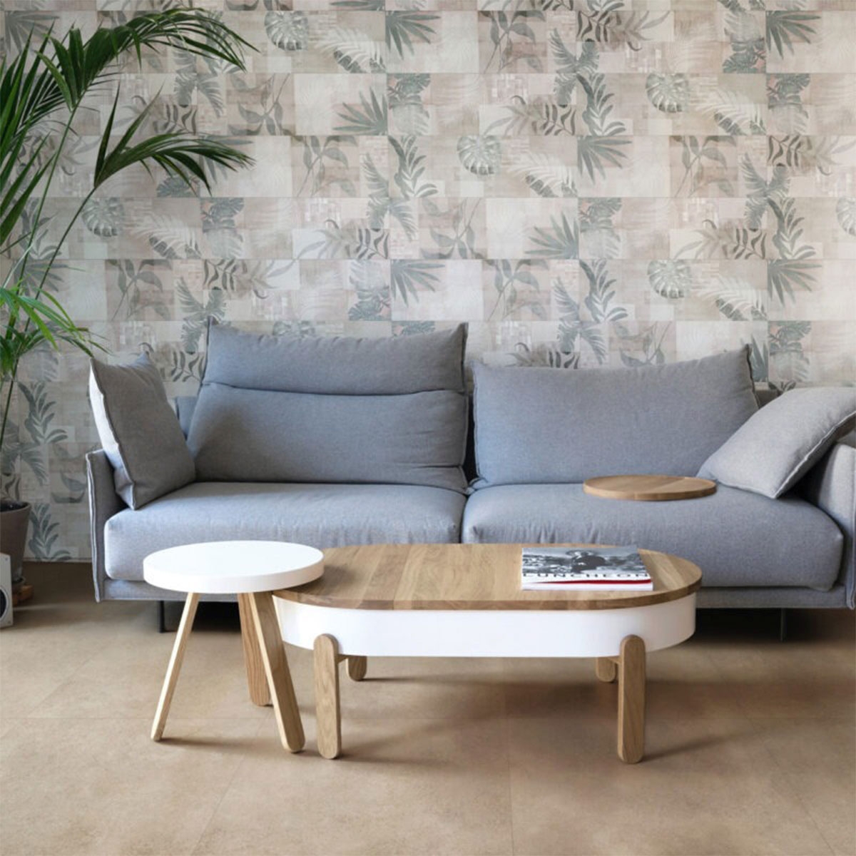 Intérieur avec revêtement Stream Decoro Fierce Ivory 25x76