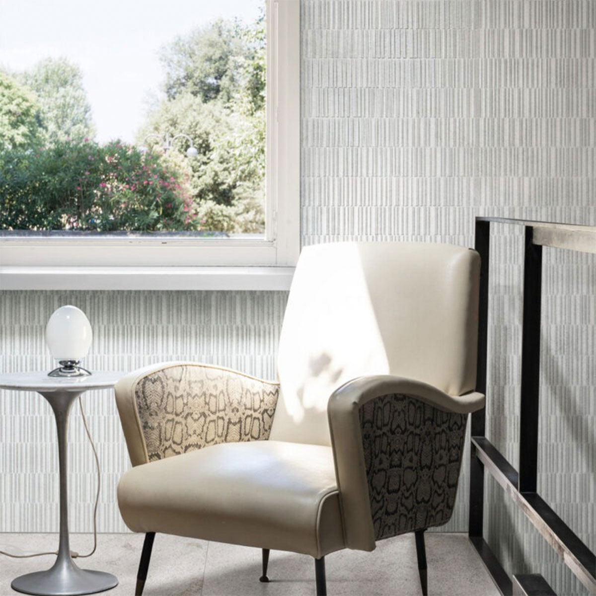 Interior with Naturalia Bianco Non-slip flooring 100x100