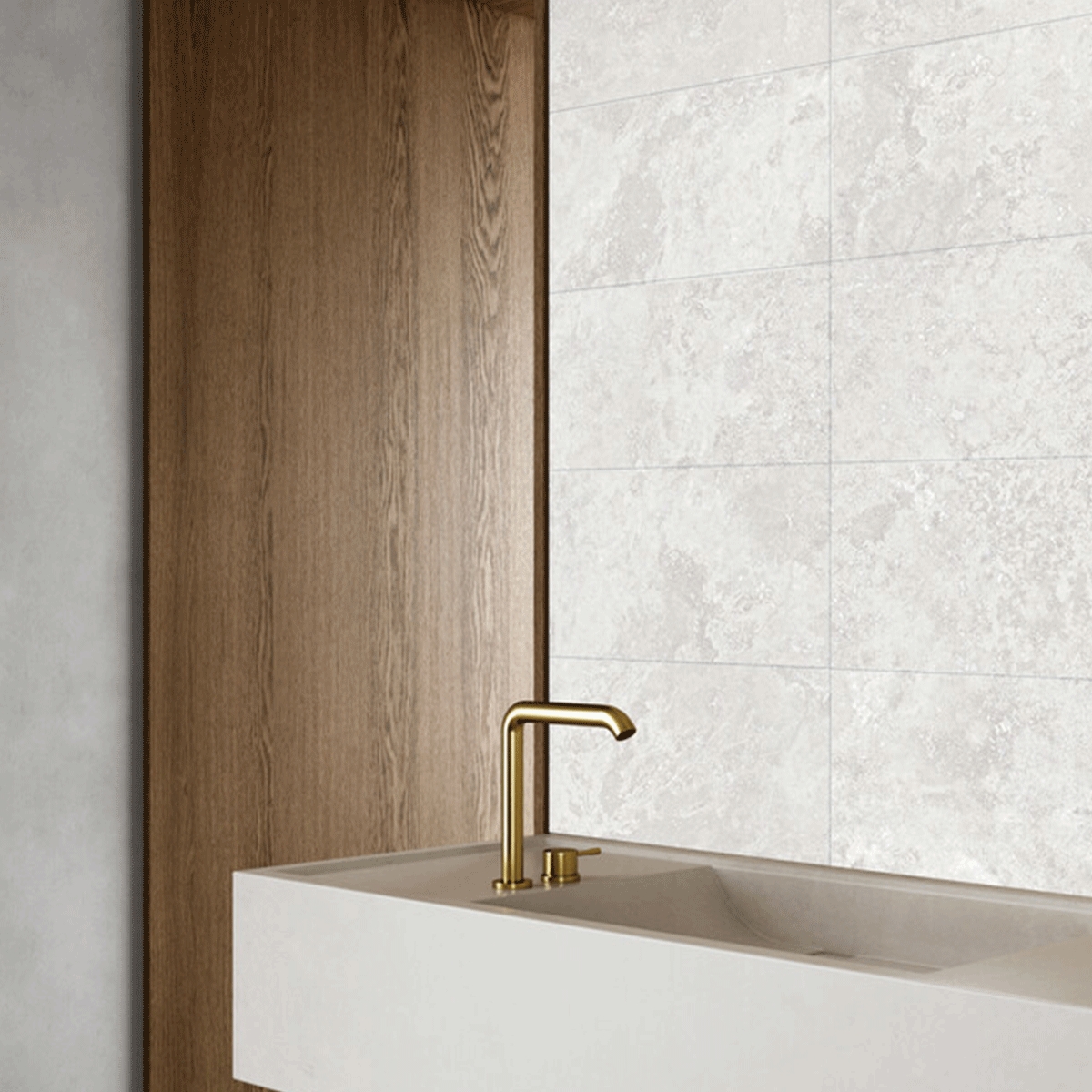 Baño con revestimiento Nadia Light 25x50