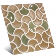 Bari Lattice Terra Esmerald 33x33 (Caja 0.89m2)