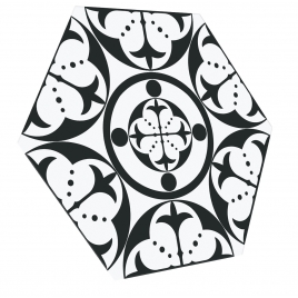 Carnaby Black 28.5x33 (Caja 1m2)